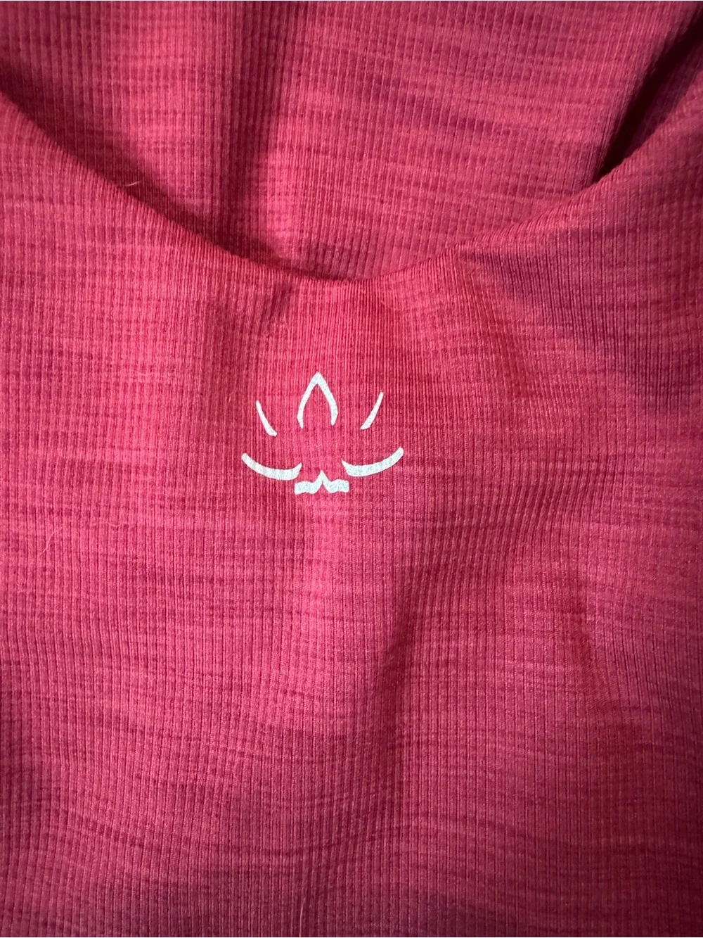 Beyond Yoga Wine V-Neck Crop Tank